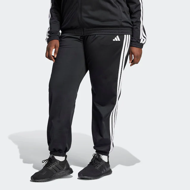 adidas Sportswear Sporthose »W 3S TP TRIC« drei Streifen Trainingshose aus Trikotstoff, Trackpants