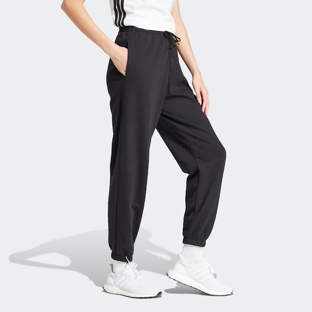 adidas Sportswear Sporthose »W SL FT CF PT« Locker geschnitten, hoher Bund, aus weichem French Terry Material