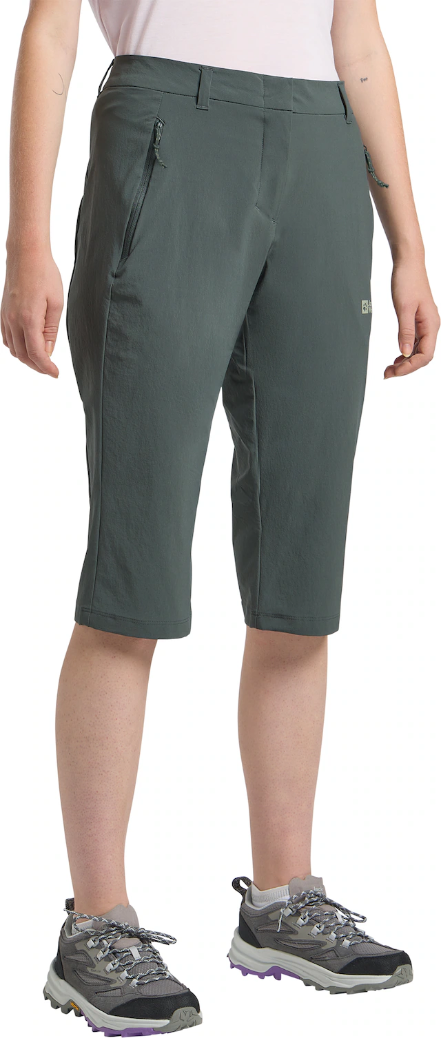 Jack Wolfskin 3/4-Hose »HIKEOUT« Atmungsaktiv, schnell trocknend, wasserabweisend