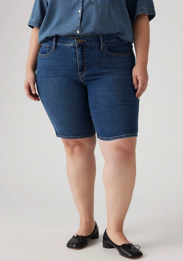 Levi's® Plus Shorts »PL SHAPING BERMUDA DA« Sommerhose im Five-Pocket Style
