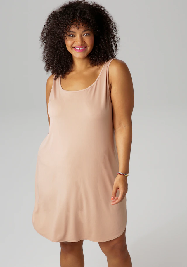 Aniston PLUS Unterkleid ideal unter transparenten Kleidern zu tragen