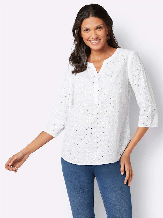 Classic Basics Schlupfbluse