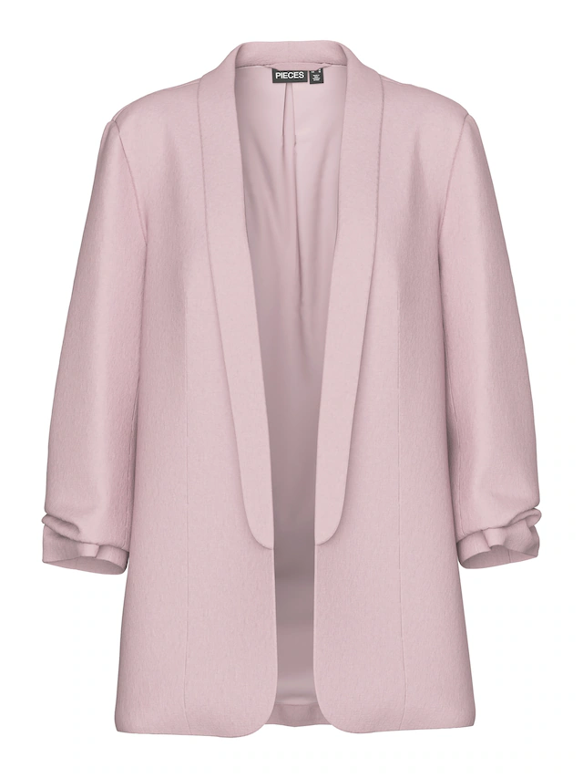 pieces Longblazer »PCPIA BOSELLA BLAZER WVN NOOS« mit Leinen