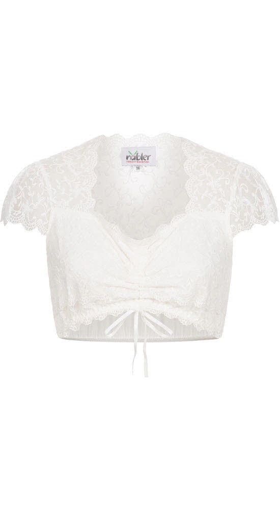Nübler Dirndlbluse »Dirndlbluse kurzarm Lisaa«