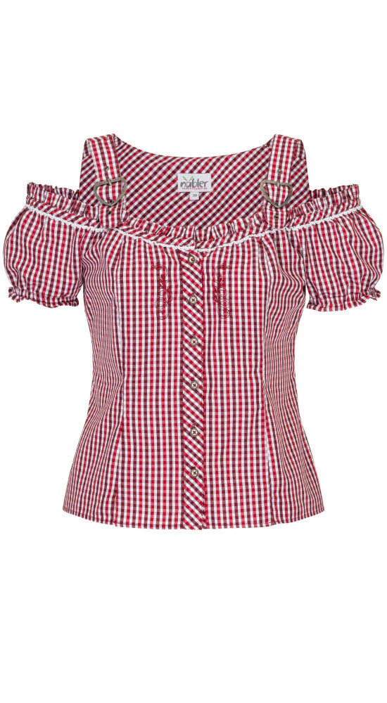 Nübler Dirndlbluse »Miederbluse Herta«