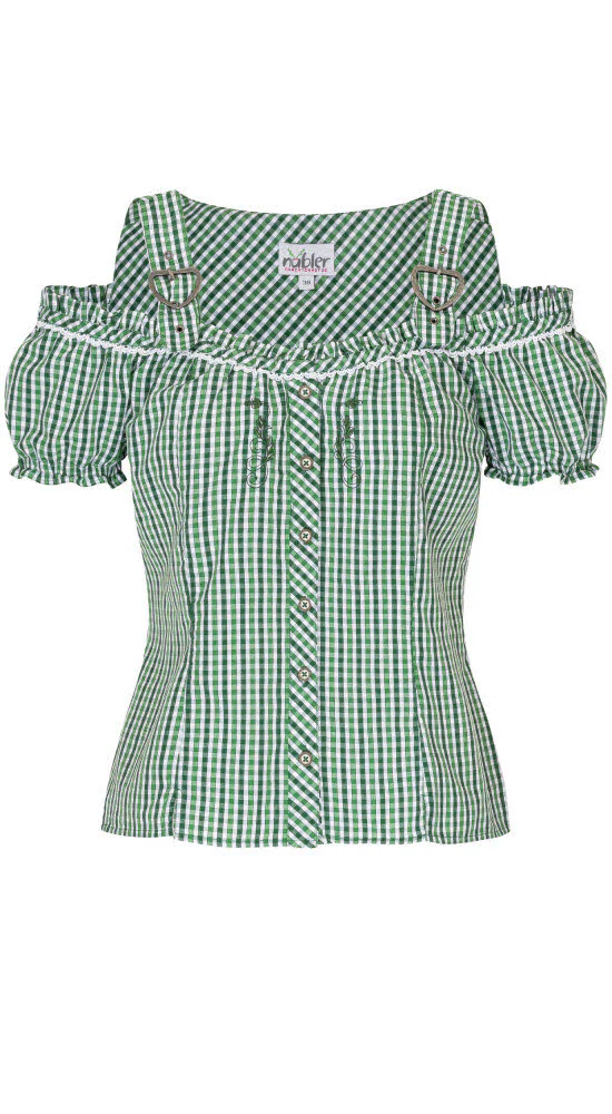 Nübler Dirndlbluse »Miederbluse Herta«
