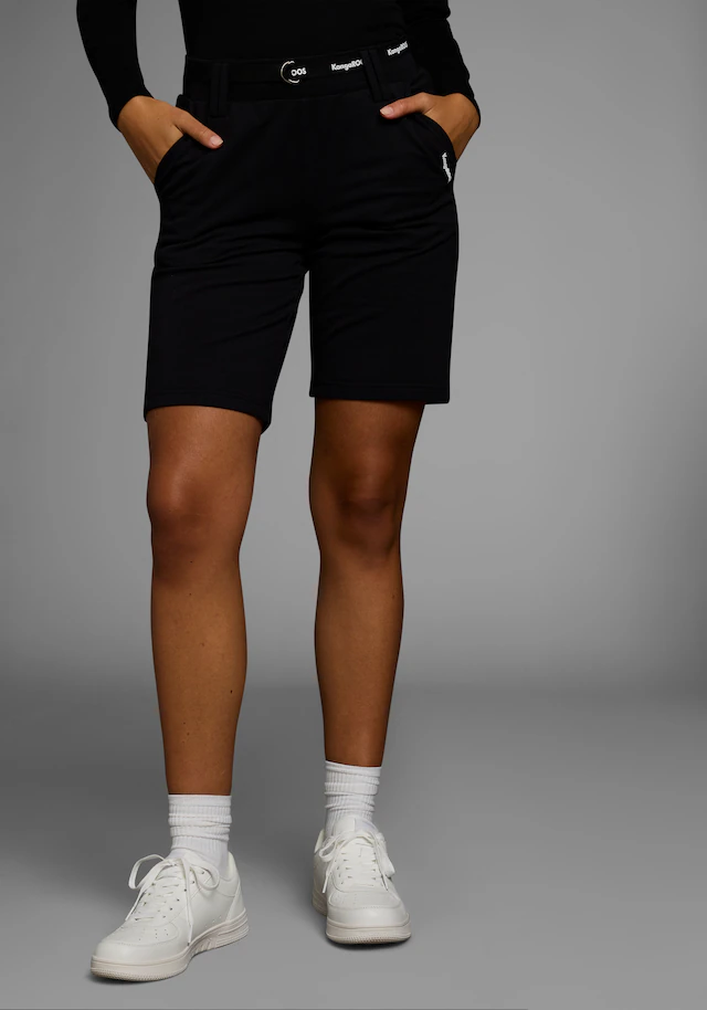 KangaROOS Bermudas mit Logo-Gürtel