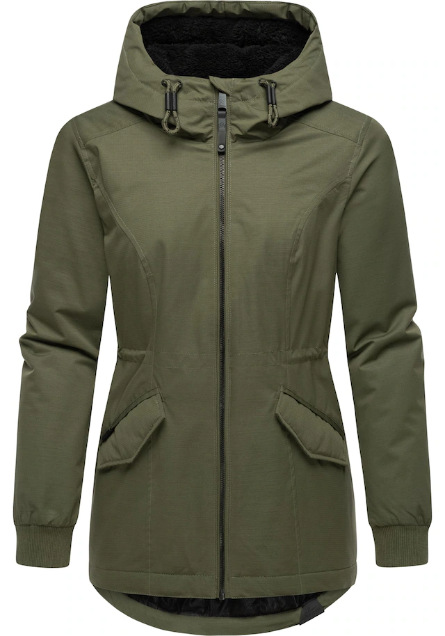 Ragwear Winterjacke »Dowey Warm Rain« 1 Stk. tlg. mit Kapuze Wasserdichte Damen Jacke für den Winter