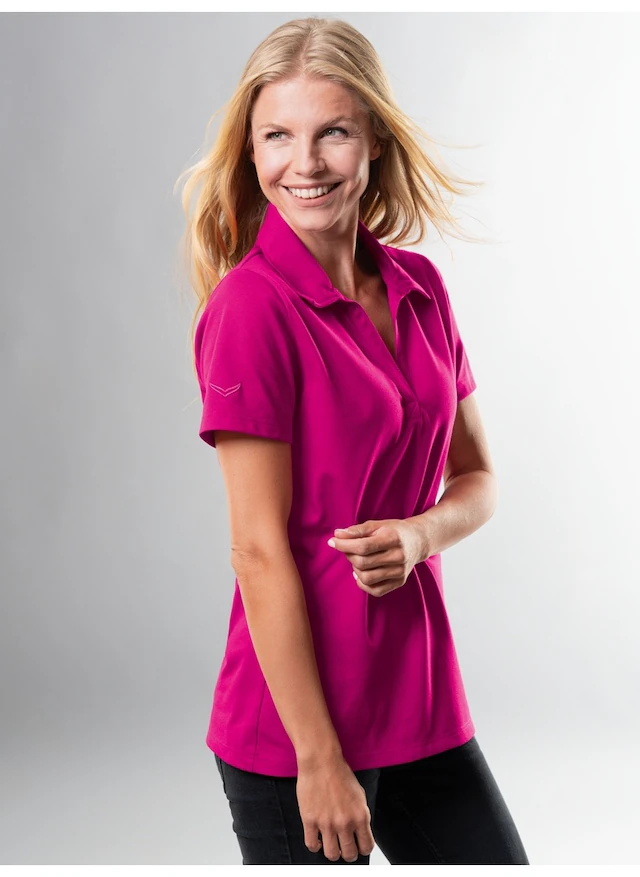 Trigema Poloshirt »TRIGEMA Poloshirt ohne Knopfleiste« 1 Stk.