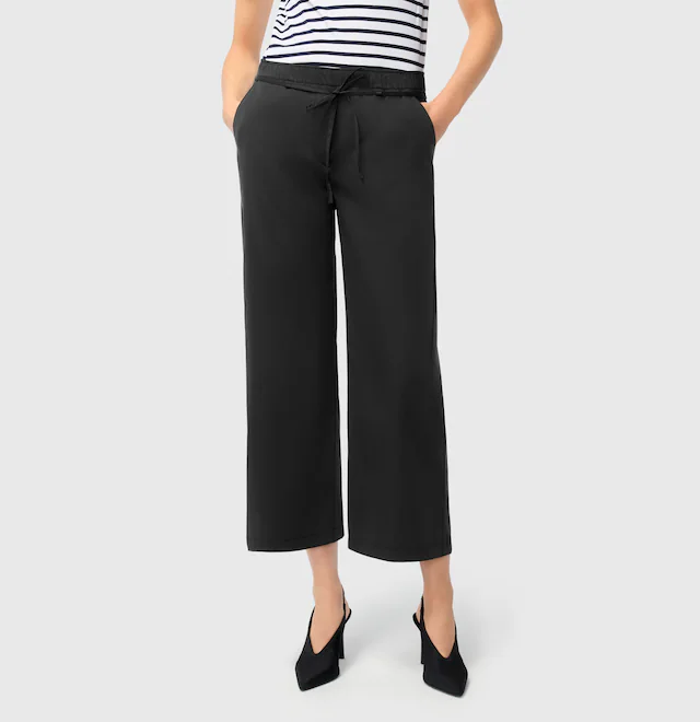MAC 7/8-Hose »CHIARA BELT cropped« Wide Fit, mit geradem, weitem Bein