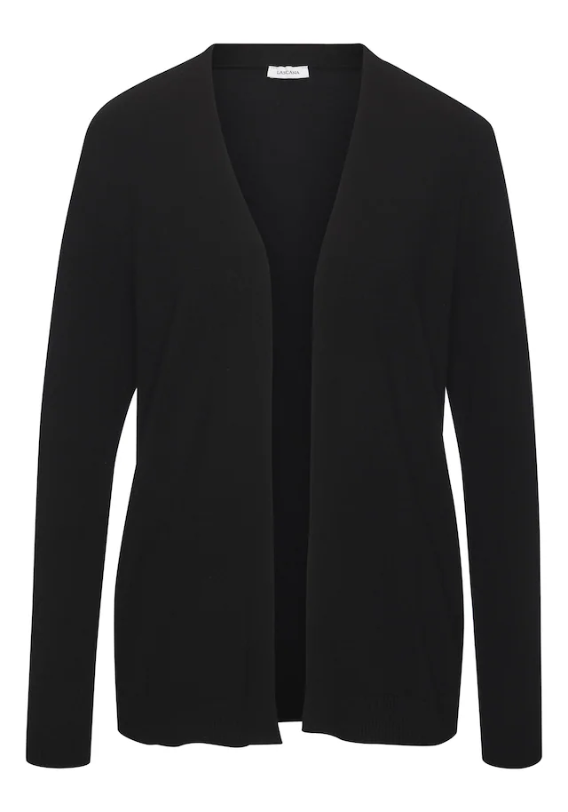 LASCANA Cardigan aus Feinstrick-Qualität, leichte Strickjacke, Basic
