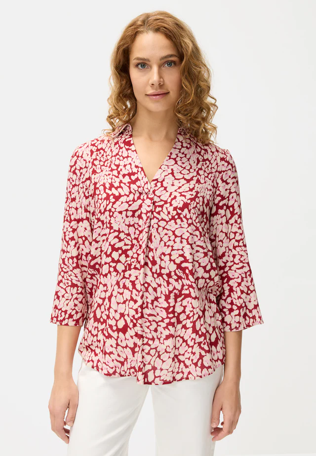 LASCANA Schlupfbluse mit 3/4-Ärmeln, elegante Damenbluse mit Animalprint
