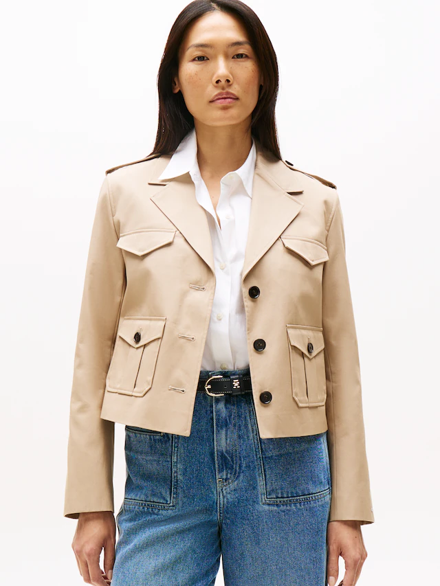 Tommy Hilfiger Kurzblazer »COTTON REGULAR LADY JACKET«