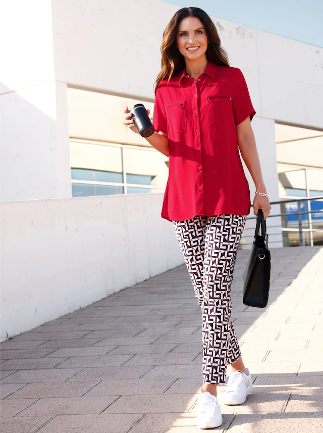 Inspirationen Longbluse