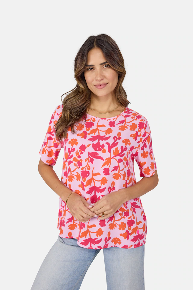 Lieblingsstück Schlupfbluse mit Allover Print