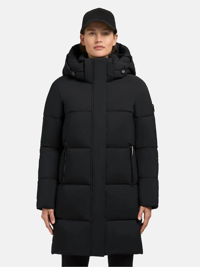 khujo Steppmantel »Haya Matt-YM« Warmer gesteppter Damen Kurzmantel