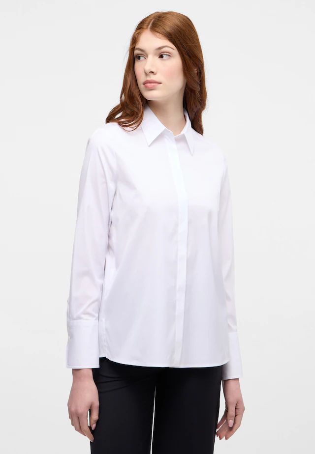 Eterna Hemdbluse »LOOSE FIT« EASY IRON (bügelleicht)