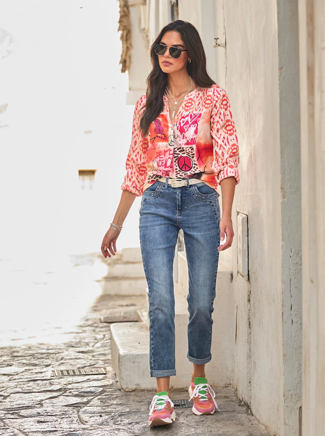 heine Druckbluse
