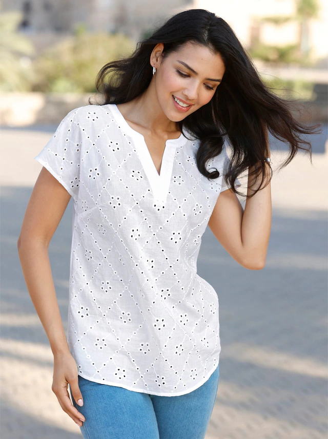 Classic Basics Schlupfbluse
