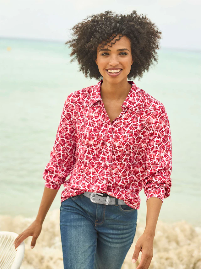 heine Druckbluse