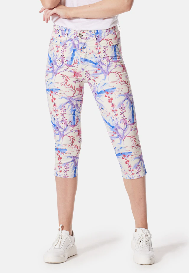 STOOKER WOMEN 7/8-Hose »Print Capri Skinny Fit Jeans« Skinny Fit Capri Pants Wash Magic Shape Effekt für Damen