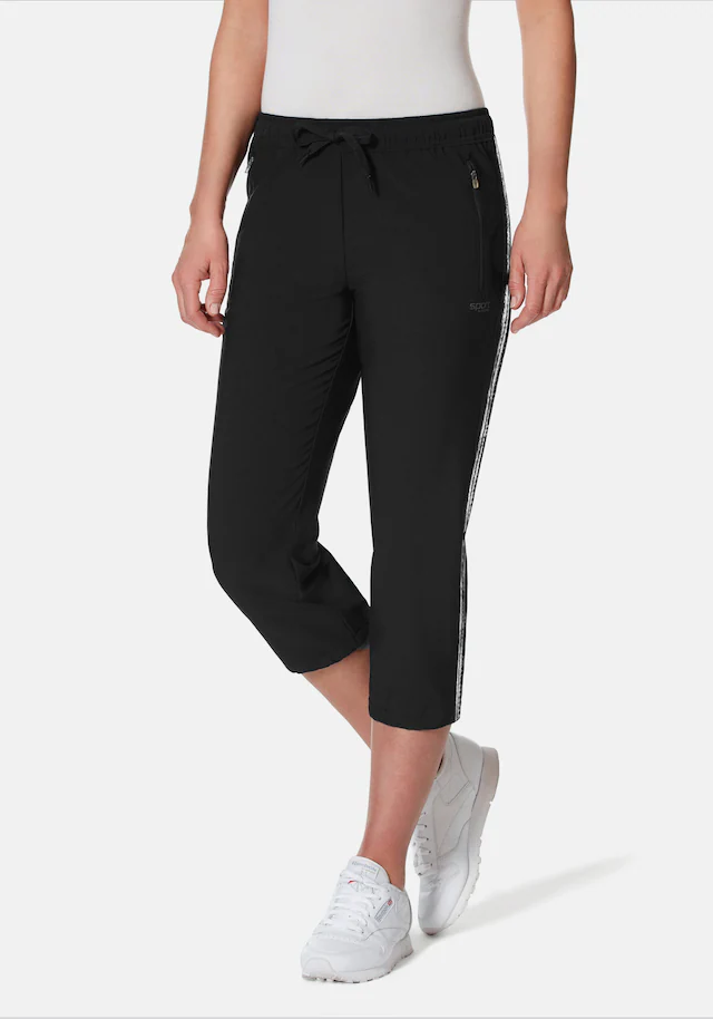 STOOKER WOMEN Sporthose »Stripe 7/8 Sporthose« Regular Fit Sport Synthetik für Damen