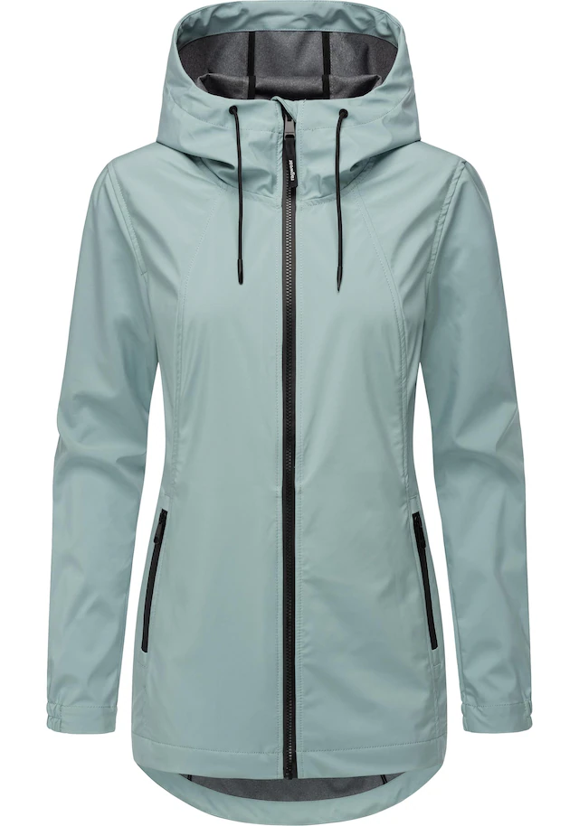 Ragwear Kurzmantel »Zuzka Sport« Wasserdichter kurzer Übergangsmantel für Damen