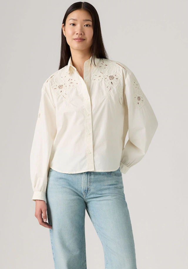 Levi's® Hemdbluse »JAMIE HOLIDAY SHI« mit Lochstickerei