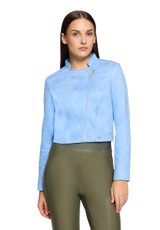 Betty&Co Jackenblazer »Damen mit Stehkragen« Material