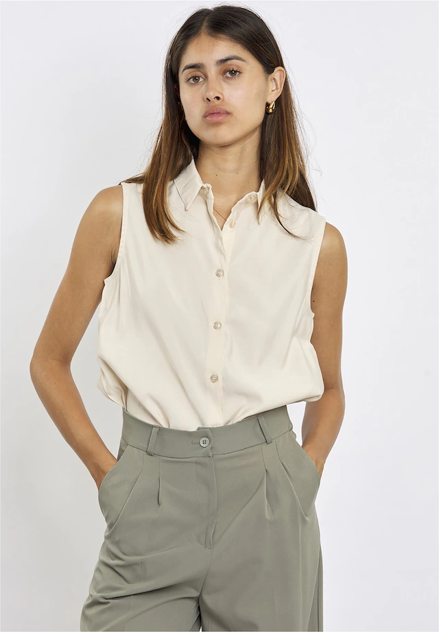 freshlions Klassische Bluse »Aria« 1 mit elegantem Hemdkragen