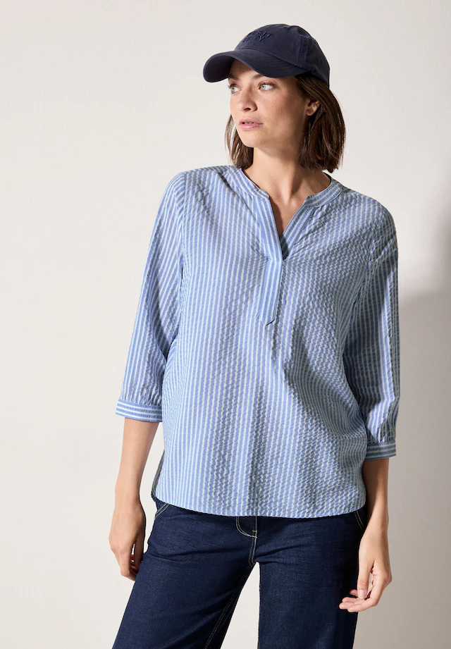 Cecil Klassische Bluse mit Streifen Muster