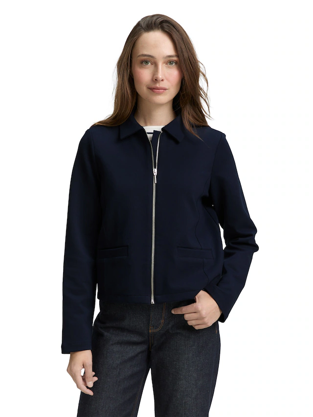 TOM TAILOR Jackenblazer mit Kragen