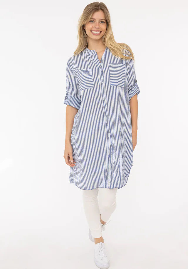 Zwillingsherz Longbluse »