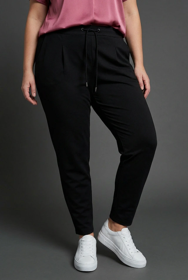 Laura Scott CURVE Jogger Pants »Große Größen« im sportiven Look aus formstabilem, elastischem Stoff