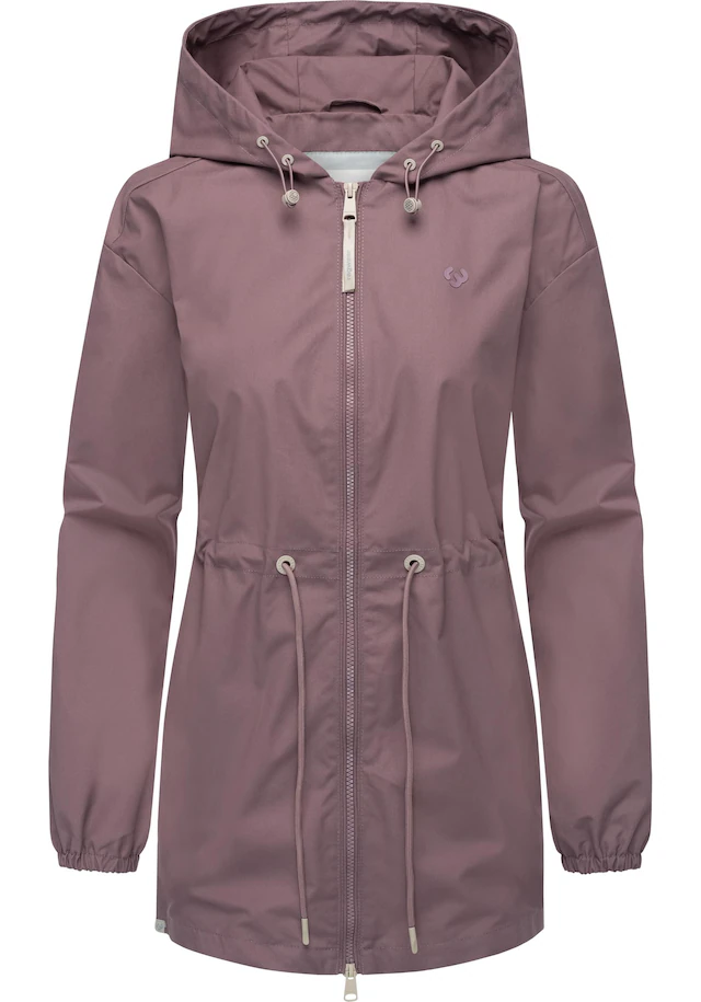 Ragwear Outdoorjacke »Monadissimo B« mit Kapuze Leichte Kapuzenjacke mit Taillenzugband