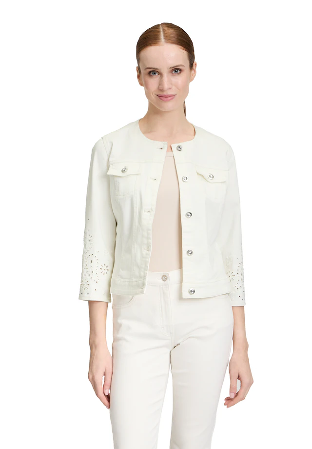Betty Barclay Jackenblazer »Damen mit 3/4 Arm« Lochstickerei