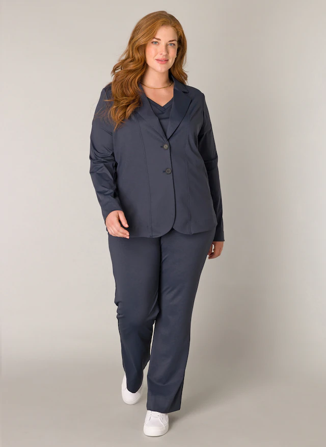 Base Level Curvy Jackenblazer »Leah« mit Reverskragen und Stretch