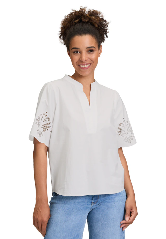 Betty&Co Schlupfbluse »Damen mit Stickerei«