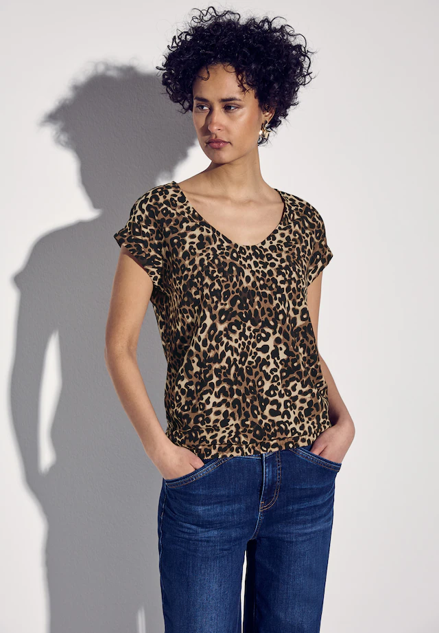 STREET ONE Hemdbluse aus softer Viskose