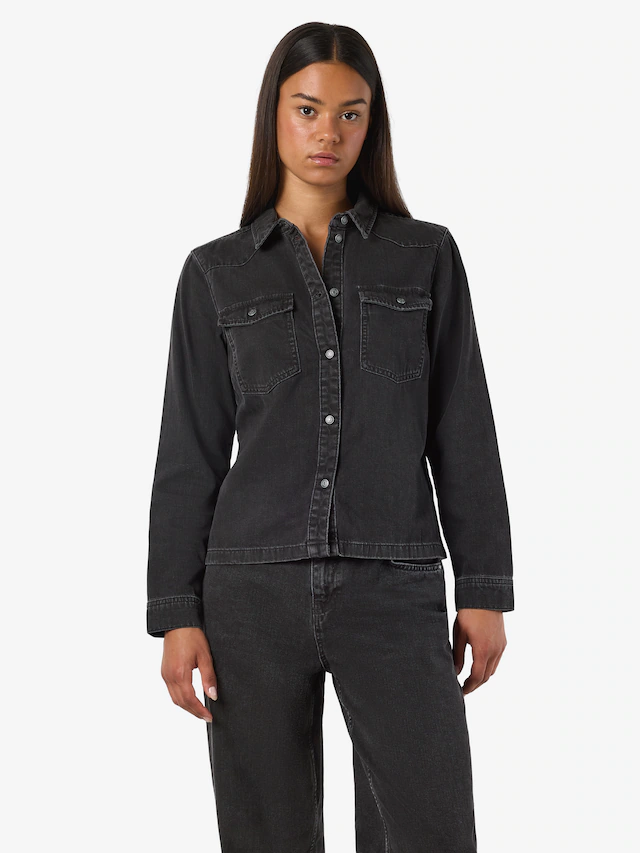 Noisy may Jeansbluse »NMNEW SIGNE L/S DENIM SHIRT VI001BL NOOS«