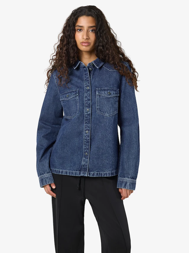 Noisy may Jeansbluse »NMNEW SIGNE L/S DENIM SHIRT VI002MB NOOS«