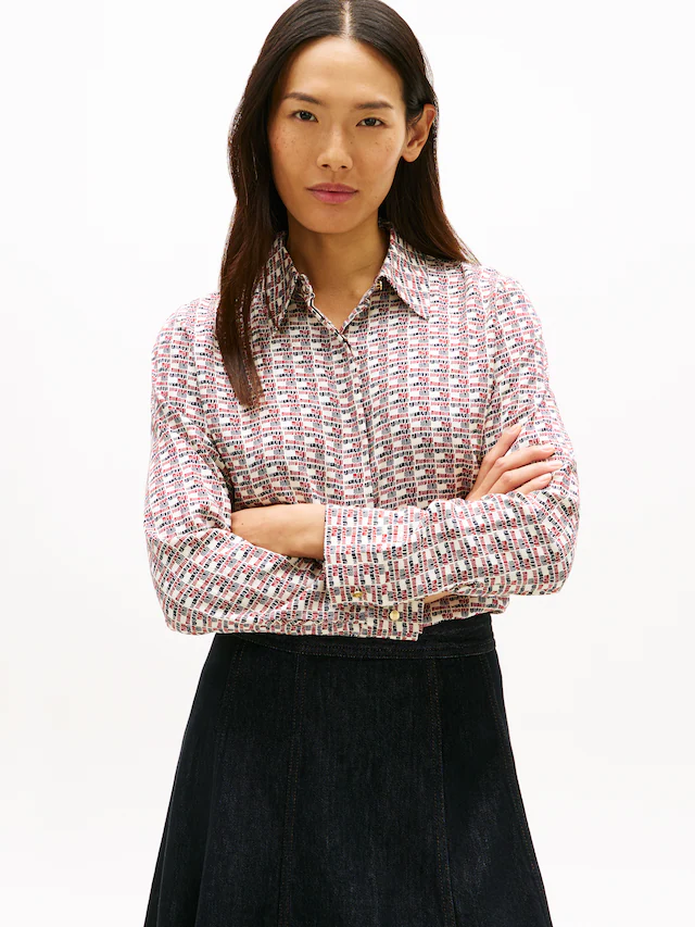 Tommy Hilfiger Langarmbluse »VIS TWILL LS REGULAR SHIRT«