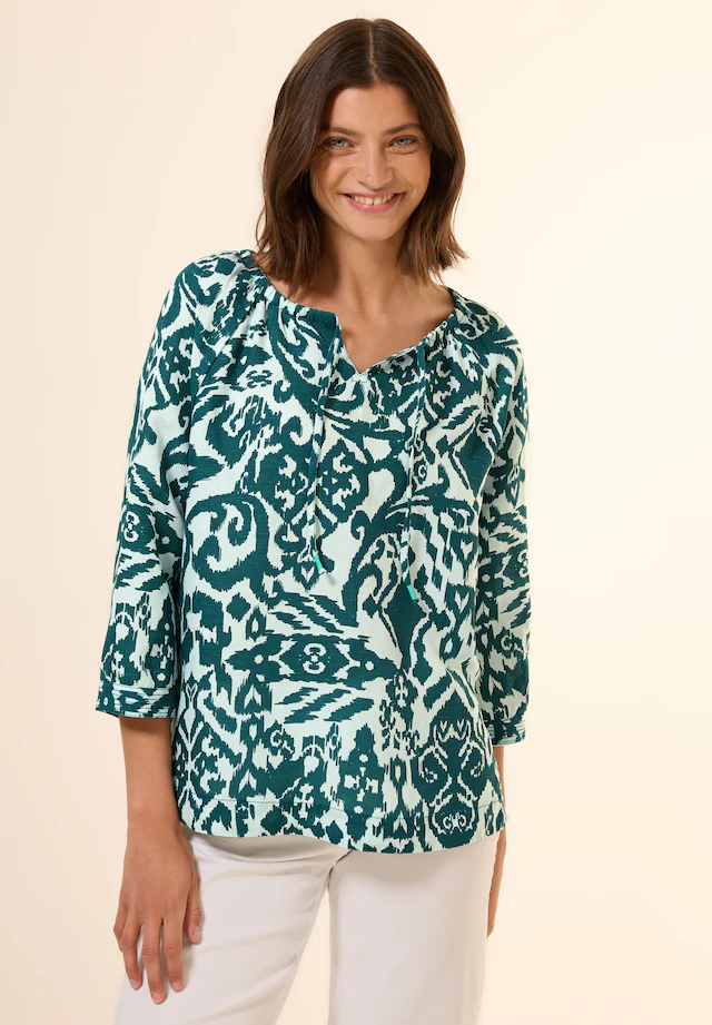 Cecil Klassische Bluse mit 3/4 Ärmeln