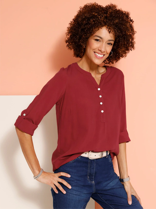 Classic Basics Schlupfbluse