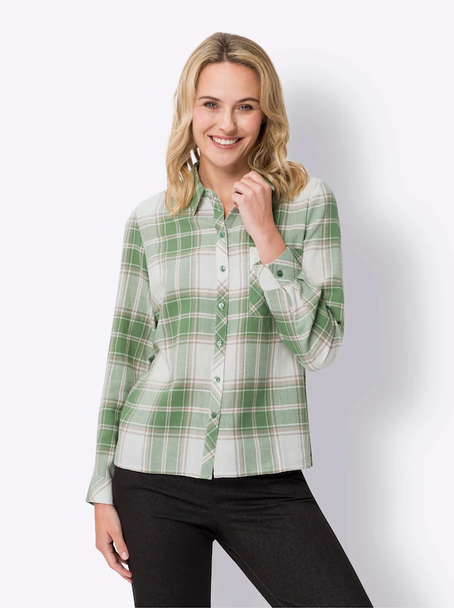 Classic Basics Flanellbluse