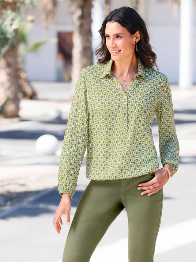 Inspirationen Druckbluse