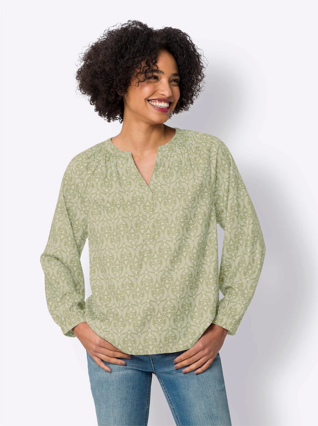 heine Druckbluse