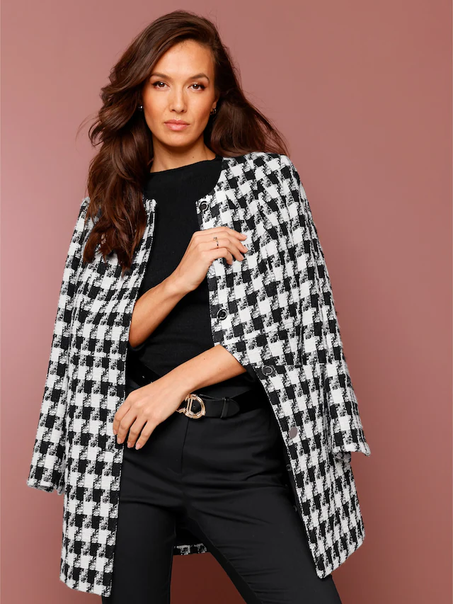 CREATION L PREMIUM Longblazer »Woll-Mix-Blazer«
