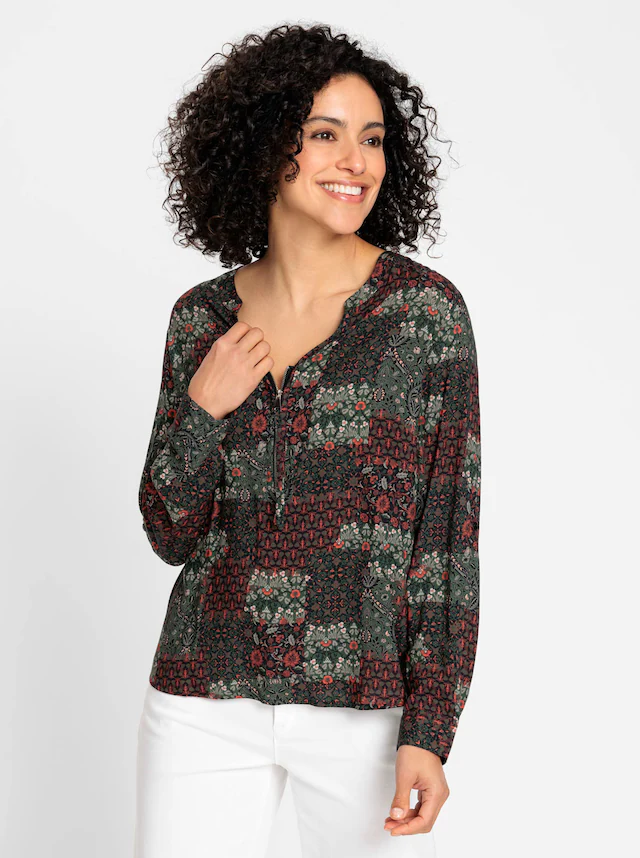 Inspirationen Druckbluse