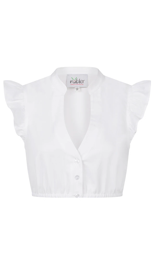Nübler Dirndlbluse »Dirndlbluse kurzarm Carla«